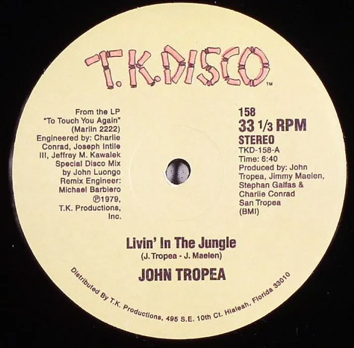 Лицевая сторона обложки — John TROPEA / JOHNNY HARRIS — Livin' In The Jungle (B-STOCK)