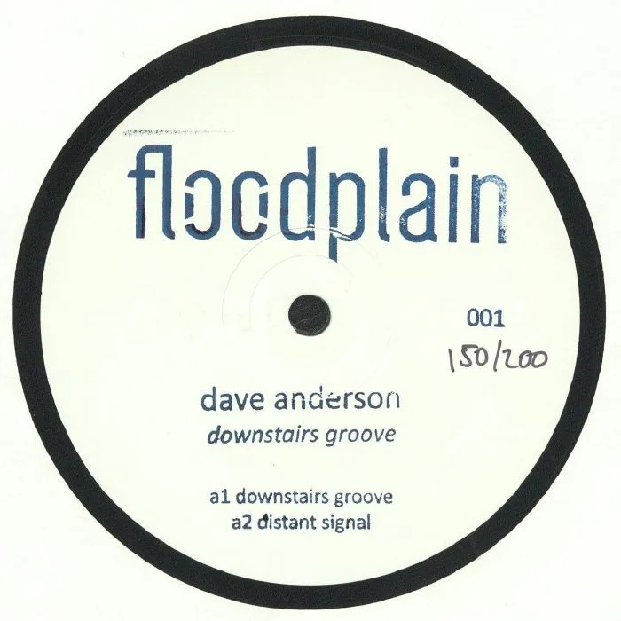 Лицевая сторона обложки — Dave ANDERSON — Downstairs Groove