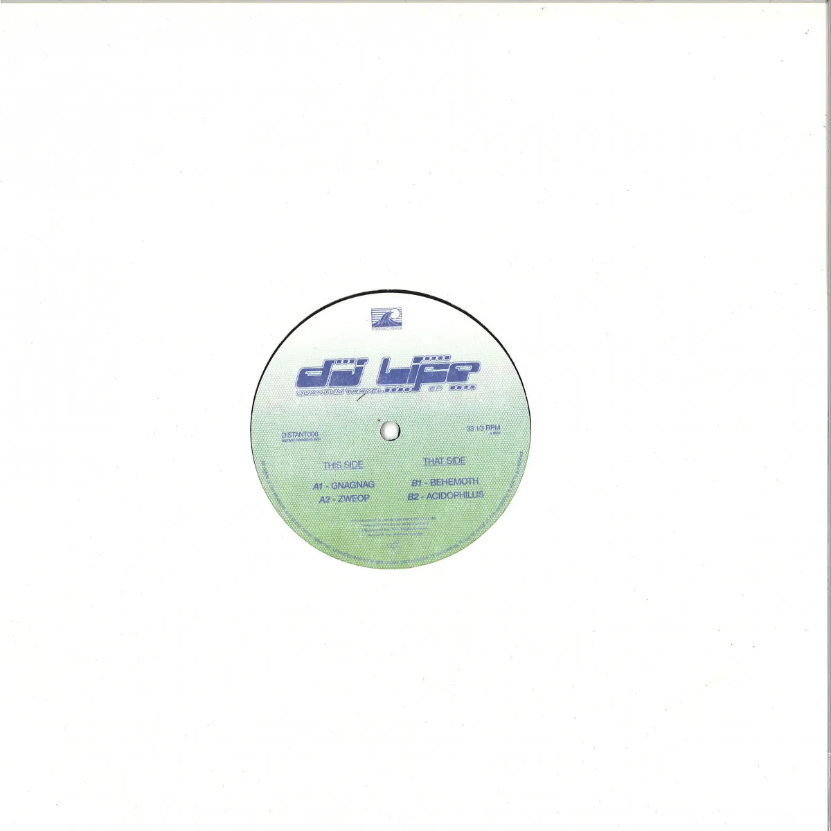 Back cover — DJ Life — Quantum Travel