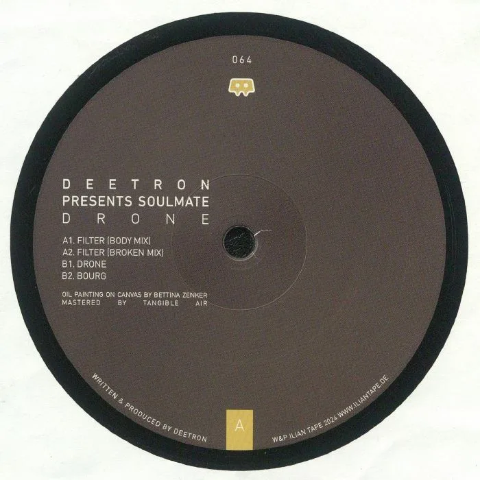 Лицевая сторона обложки — DEETRON presents SOULMATE — Drone