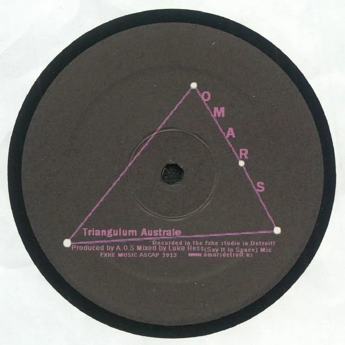 Front cover — OMAR S — Triangulum Australe (Say It Space)