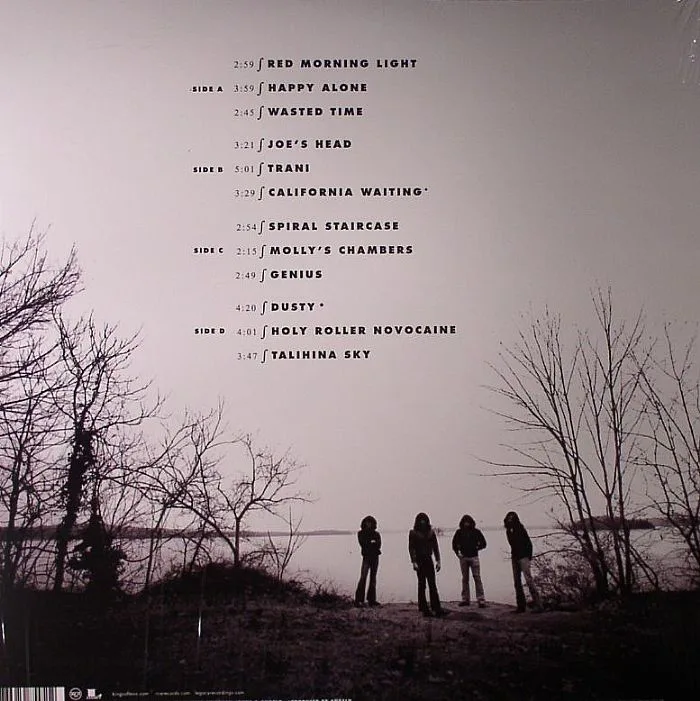 Back cover — KINGS OF LEON — Youth & Young Manhood