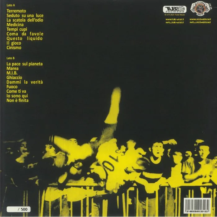 Back cover — PORNO RIVISTE — Codice A Sbarre