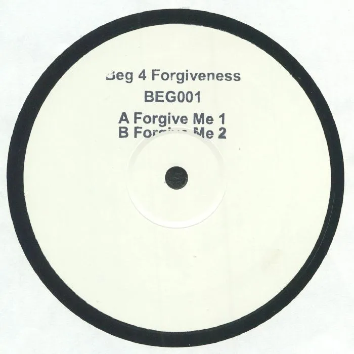 Обратная сторона обложки — Unknown — Forgive Me