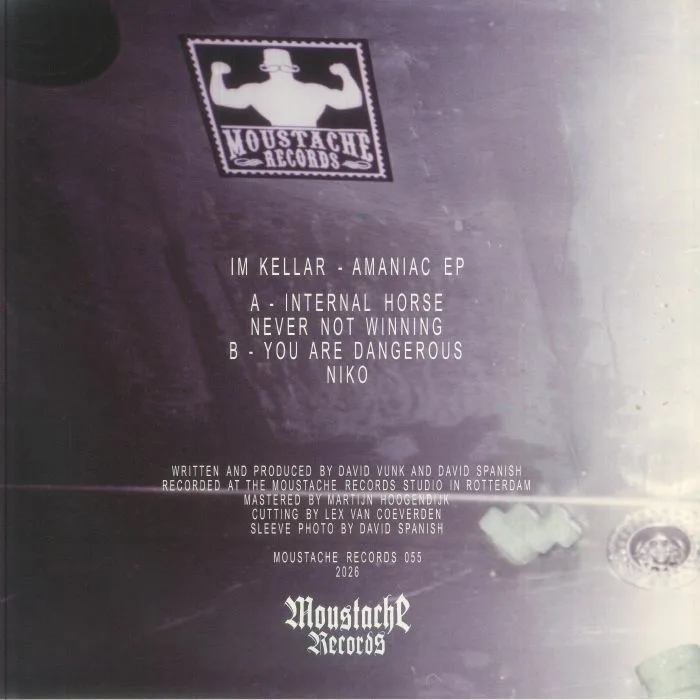 Обратная сторона обложки — IM KELLAR — Amoniac EP
