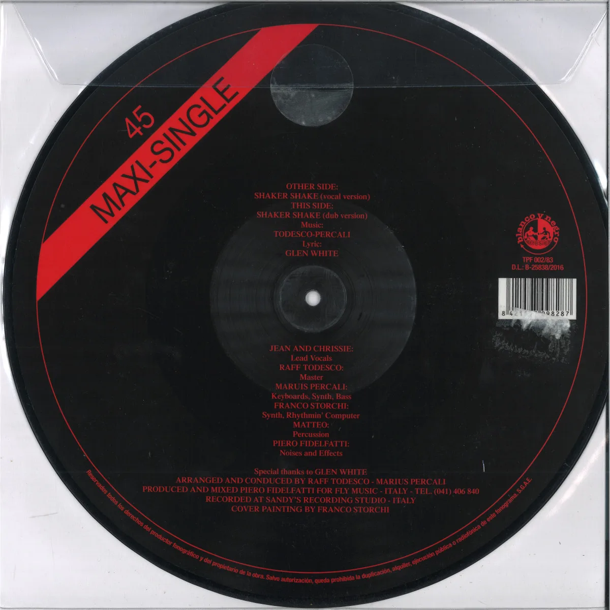 Back cover — Time — Shaker Shake
