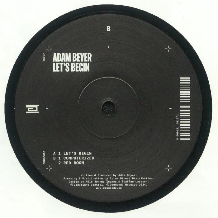 Back cover — Adam BEYER — Let's Begin