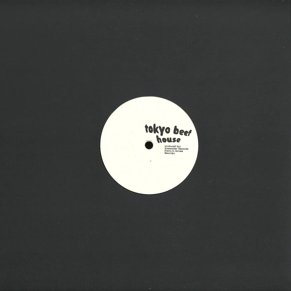 Back cover — Alexander Skancke, Foehn & Jerome, Henriku — Tokyo Beef House