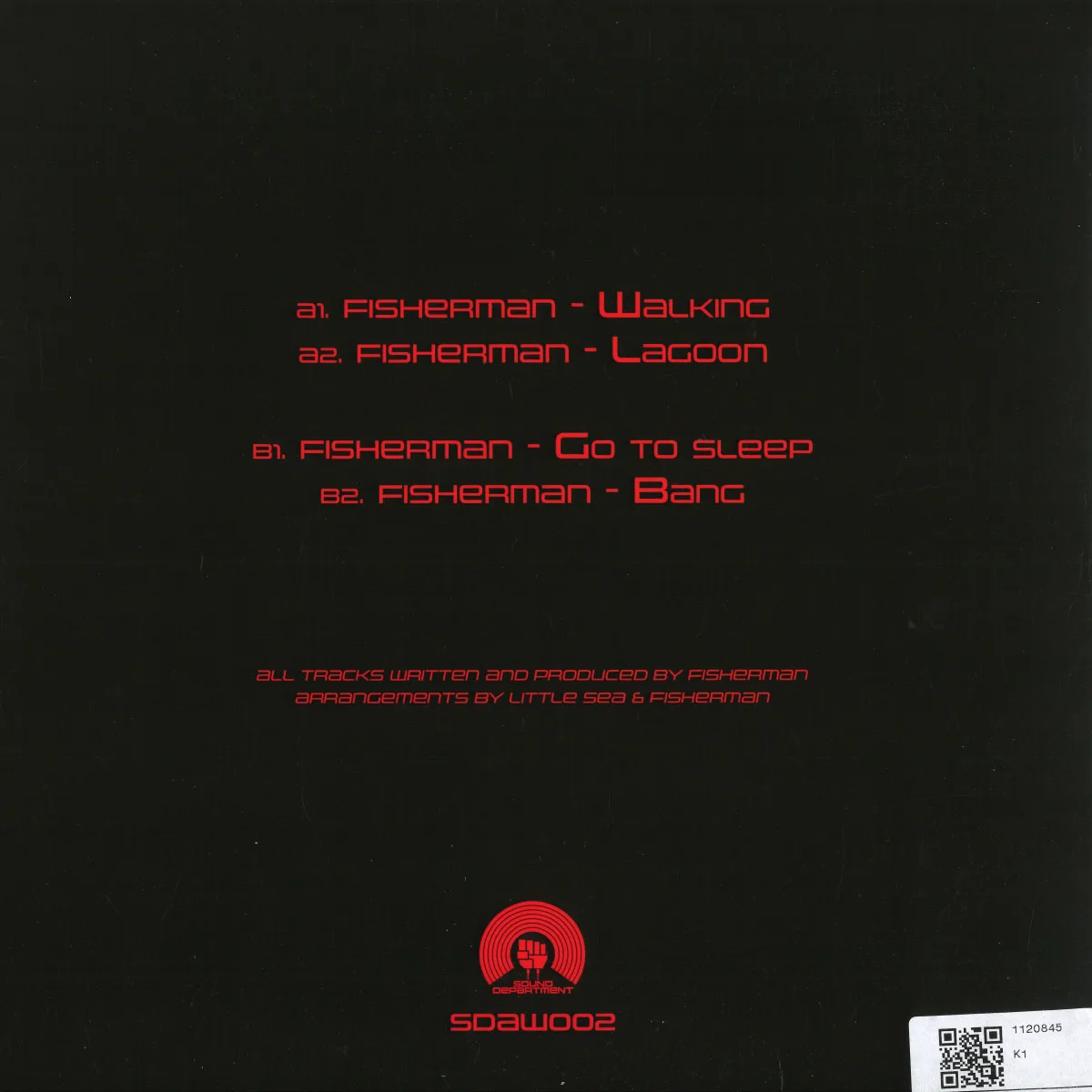 Back cover — Fisherman — Walking EP