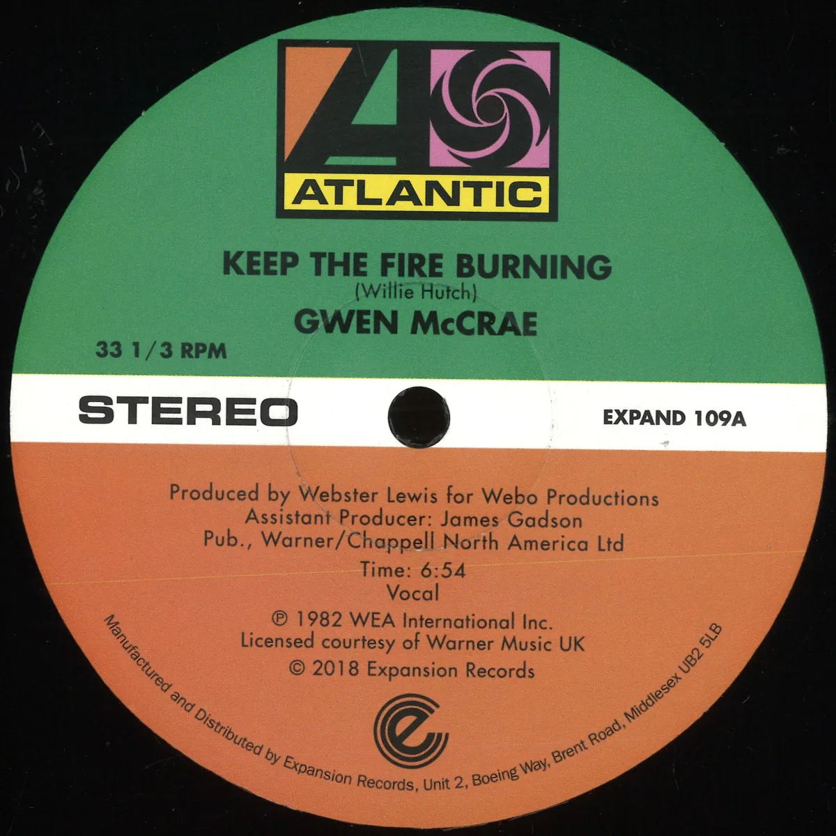 Gwen Mccrae — Keep The Fire Burning / Funky Sensation
