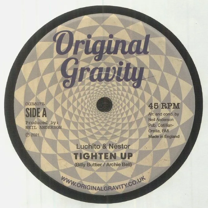 Front cover — LUCHITO / NESTOR ALVAREZ — Tighten Up (reissue)