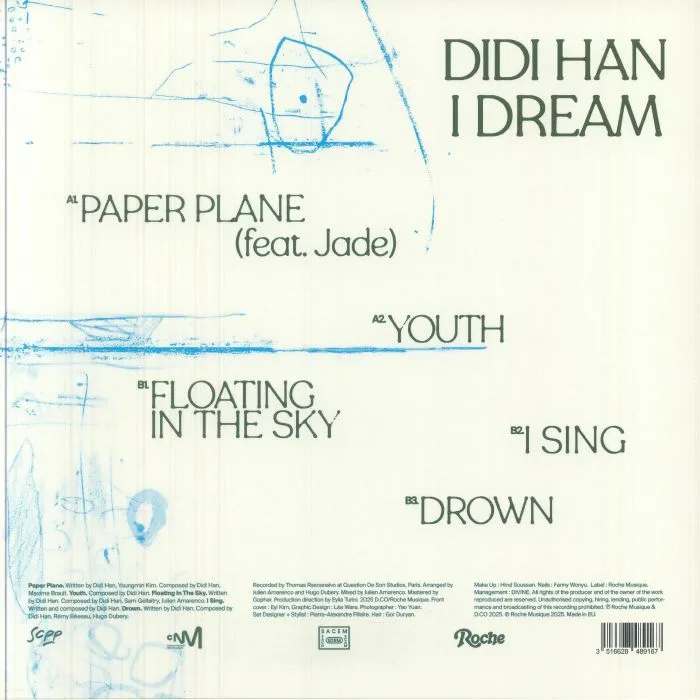 Обратная сторона обложки — Didi HAN — I Dream EP