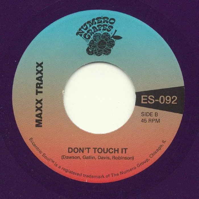 Back cover — ANOTHER TASTE / MAXX TRAXX — Don't Touch It
