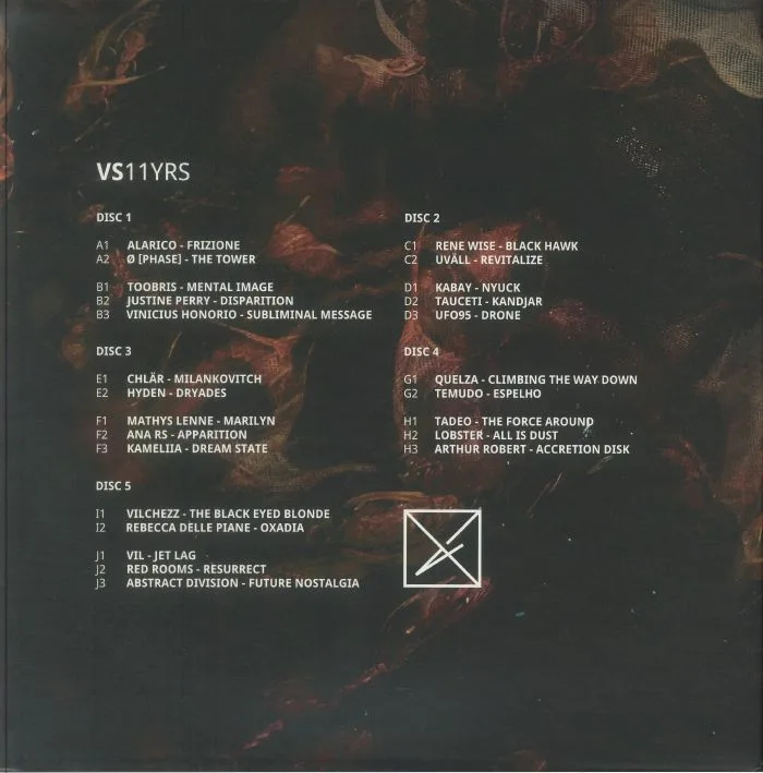 Back cover — VARIOUS — Vault Sessions 11 Years