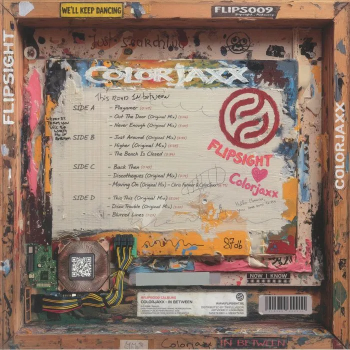 Back cover — ColorJaxx — In Between LP