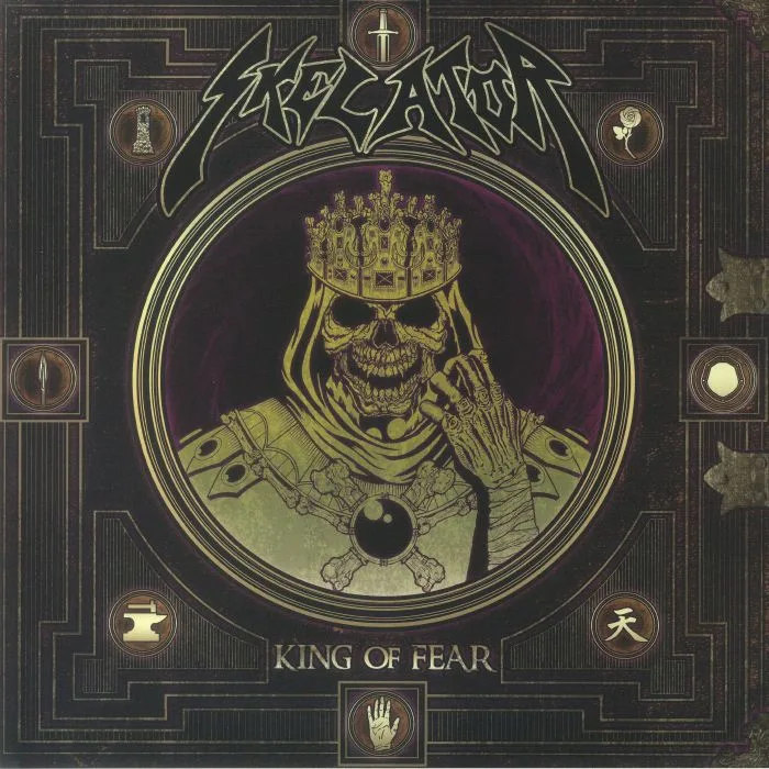 Лицевая сторона обложки — SKELATOR — King Of Fear