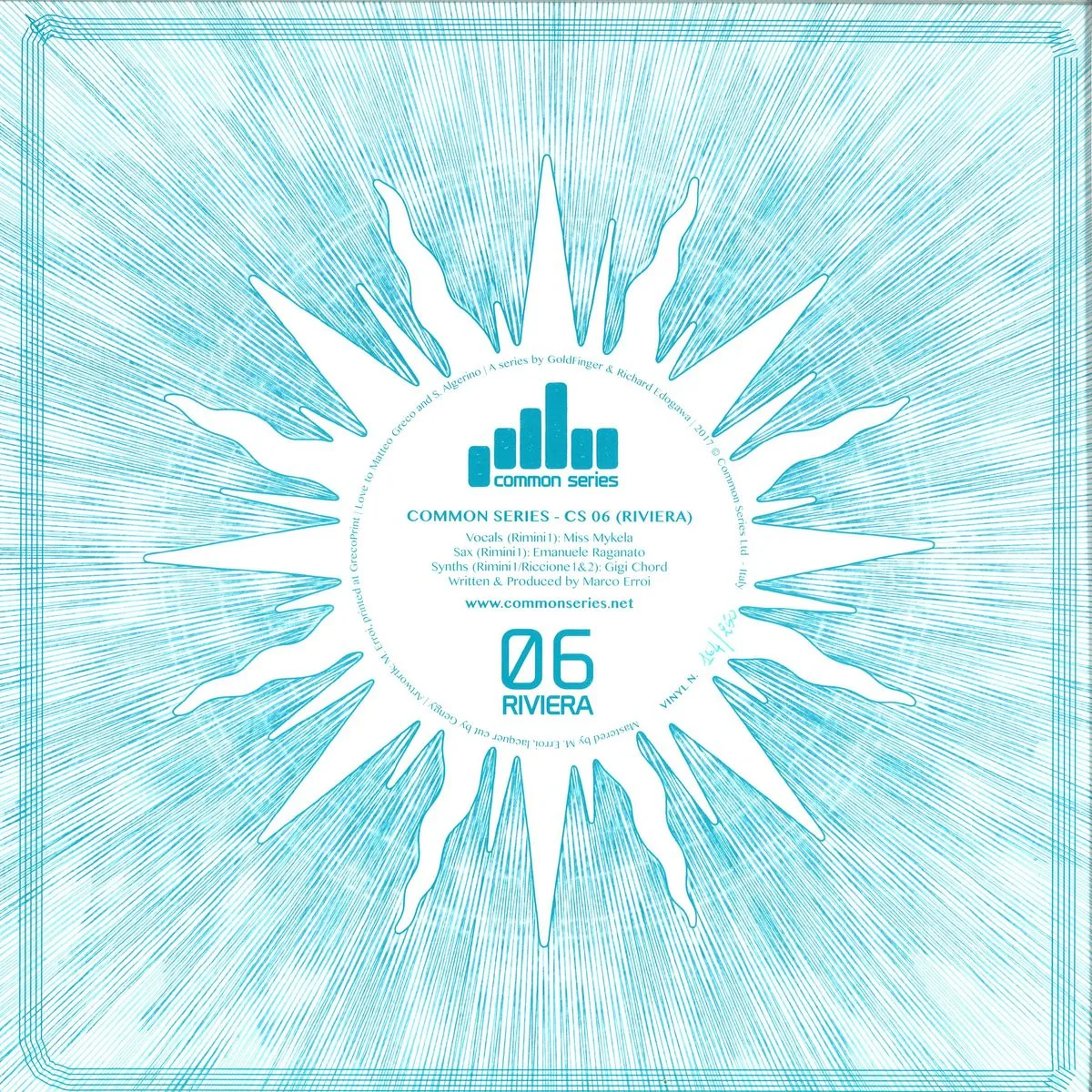 Back cover — Common Series — Cs06 (riviera)