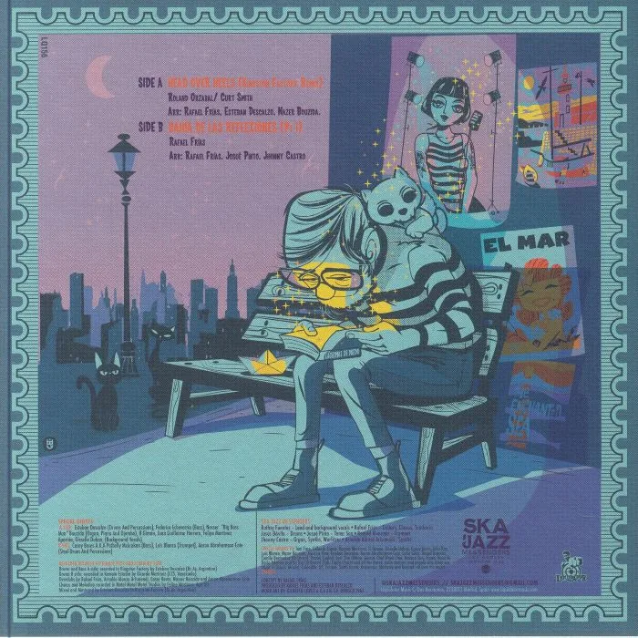 Back cover — SKA JAZZ MESSENGERS — Head Over Heels