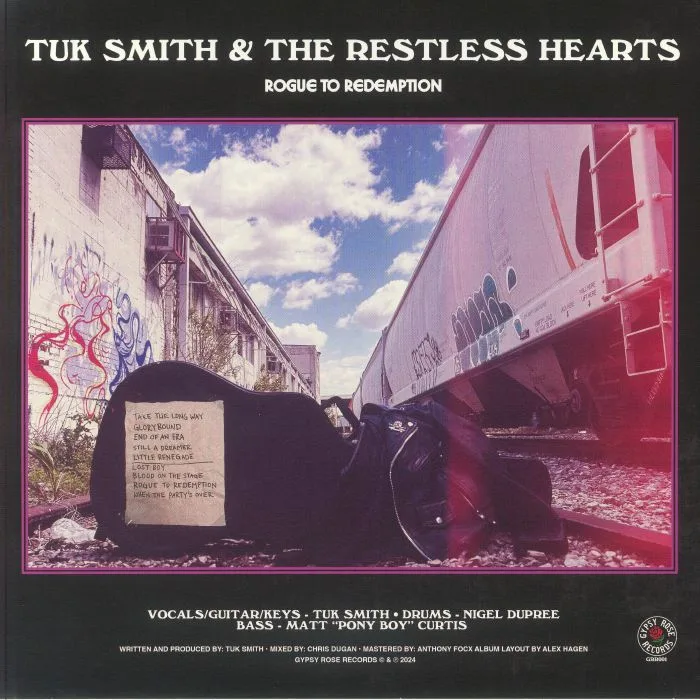 Обратная сторона обложки — Tuk SMITH & THE RESTLESS HEARTS — Rogue To Redemption