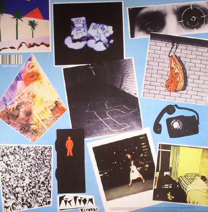 Обратная сторона обложки — The CURE — Three Imaginary Boys