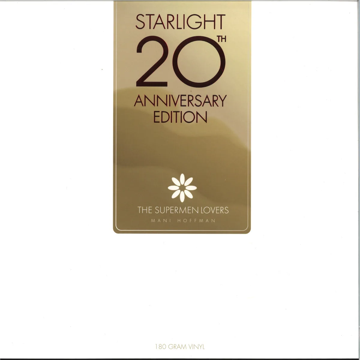 Лицевая сторона обложки — The Supermen Lovers — Starlight: 20th Anniversary Edition