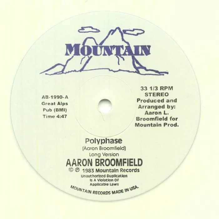 Aaron BROOMFIELD — The Polyphase (reissue)