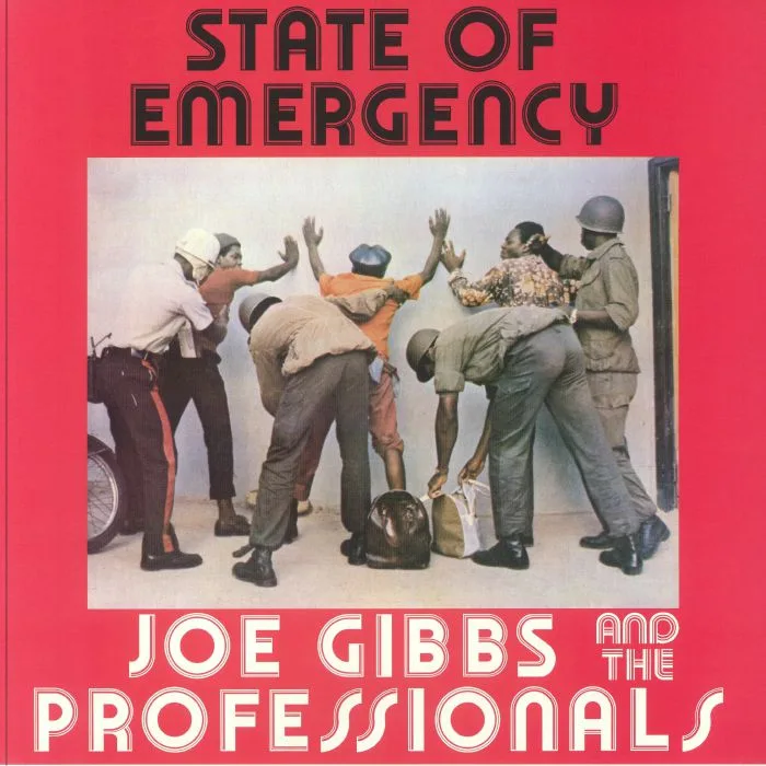 Лицевая сторона обложки — Joe GIBBS & THE PROFESSIONALS — State Of Emergency (reissue)
