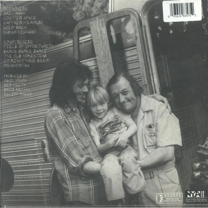 Обратная сторона обложки — Neil YOUNG — Oceanside Countryside