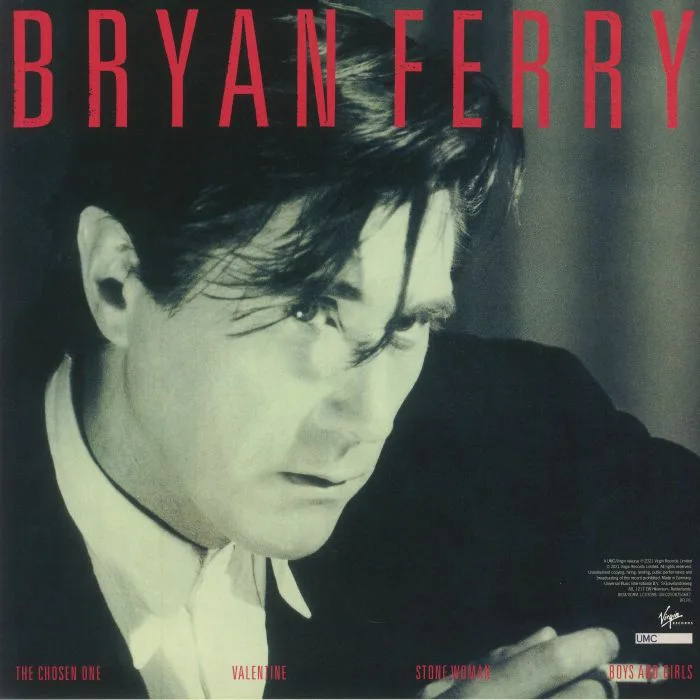 Back cover — Bryan FERRY — Boys & Girls (reissue)