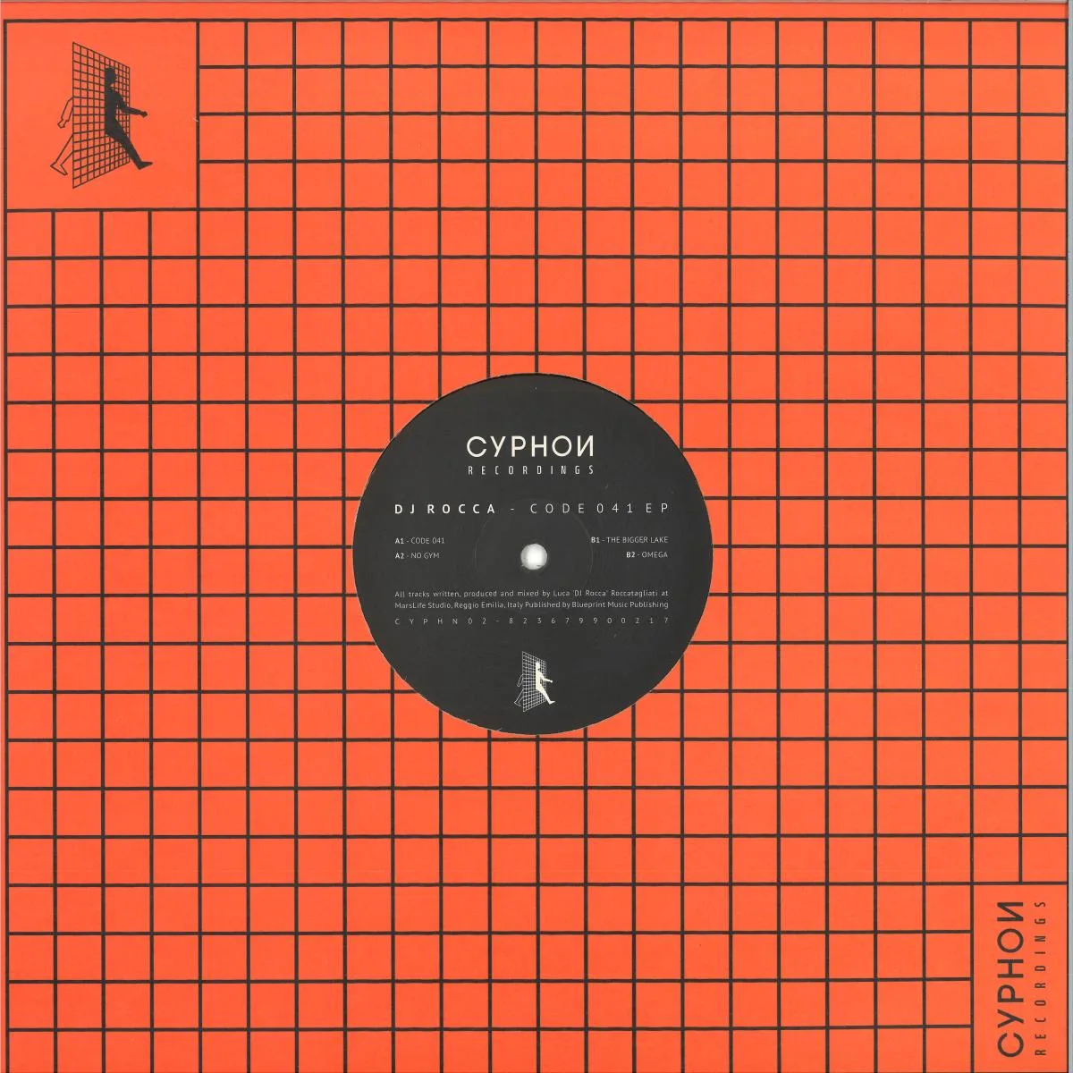 Front cover — DJ Rocca — Code 041 EP