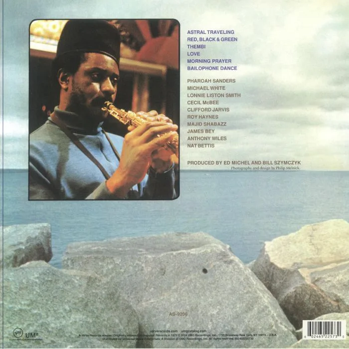 Back cover — Pharoah SANDERS — Thembi (Verve By Request)