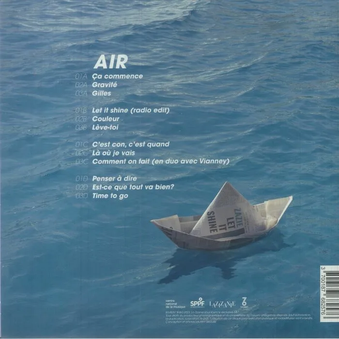 Обратная сторона обложки — ZAZIE — Air