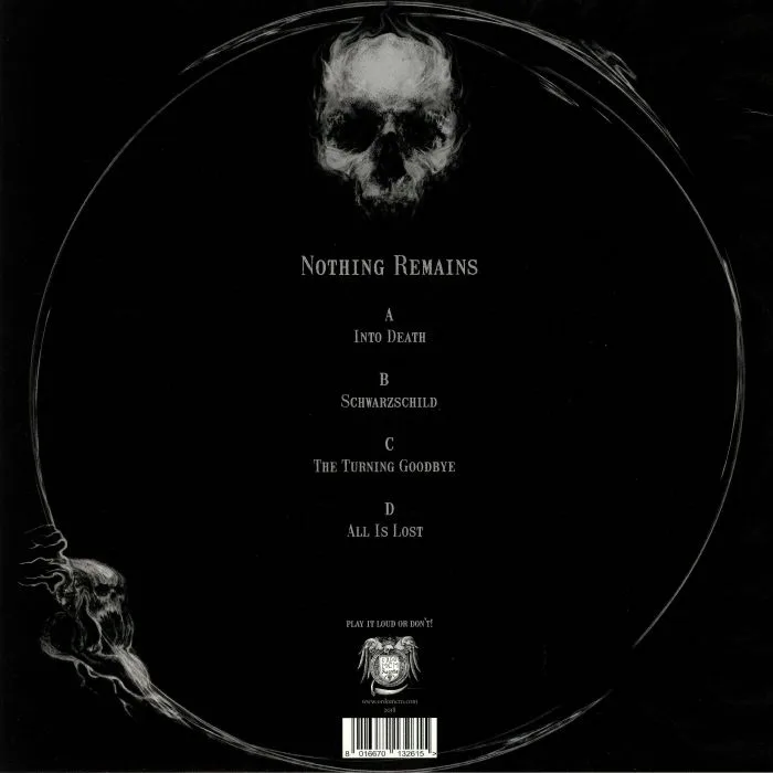 Обратная сторона обложки — CARRION MOTHER — Nothing Remains