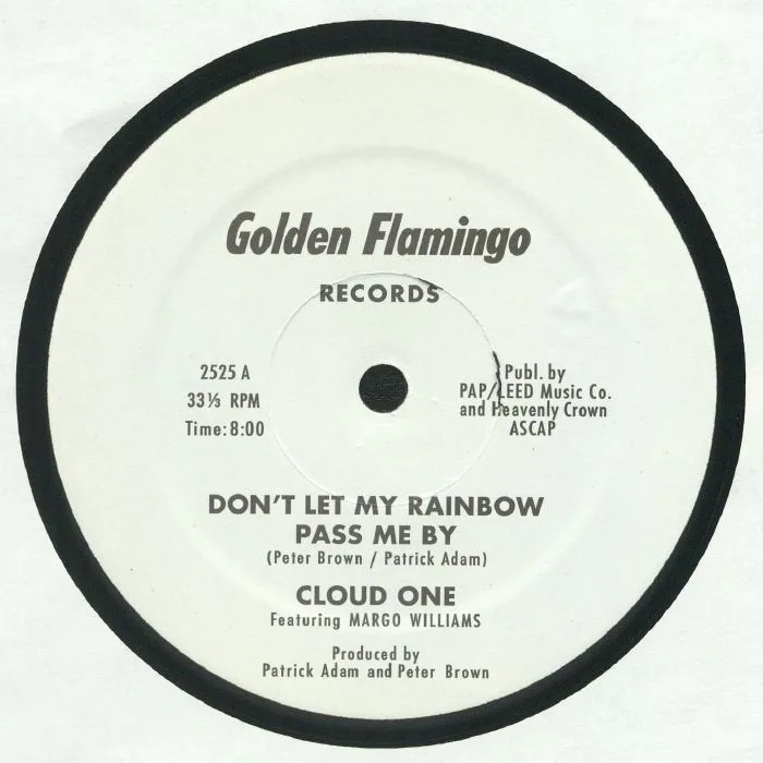 Лицевая сторона обложки — CLOUD ONE feat MARGO WILLIAMS — Don't Let My Rainbow Pass Me By