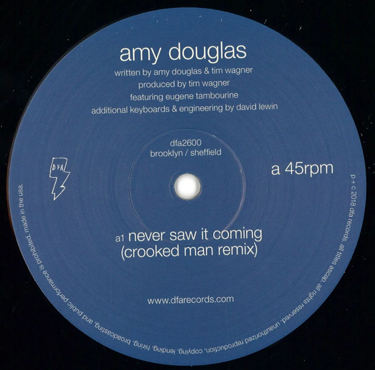 Amy Douglas — Never Saw It Coming