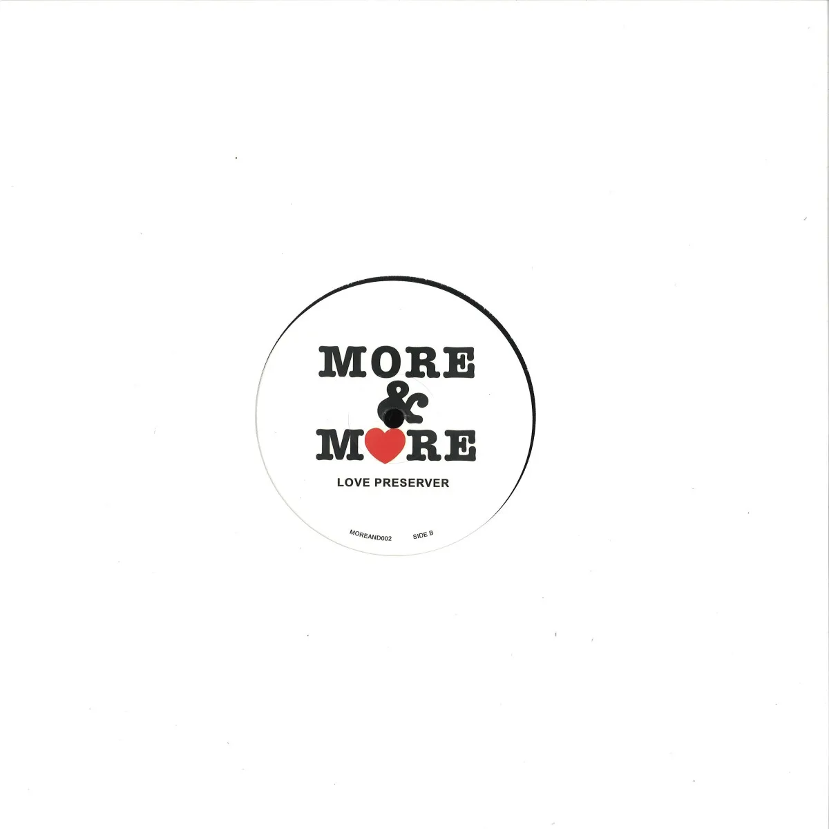 Back cover — More&More — Mary’s Heart Man