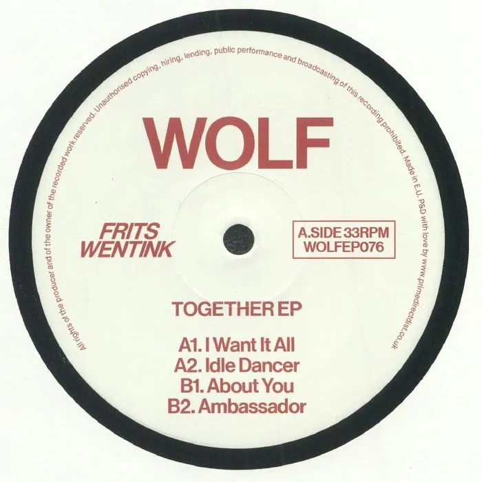 Frits Wentink — Together EP