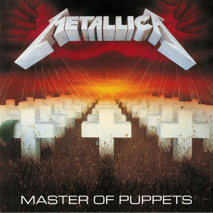 Лицевая сторона обложки — METALLICA — Master Of Puppets