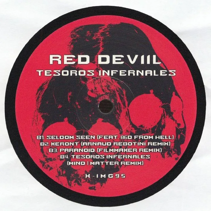 Обратная сторона обложки — RED DEVIIL — TESOROS INFERNALES LP