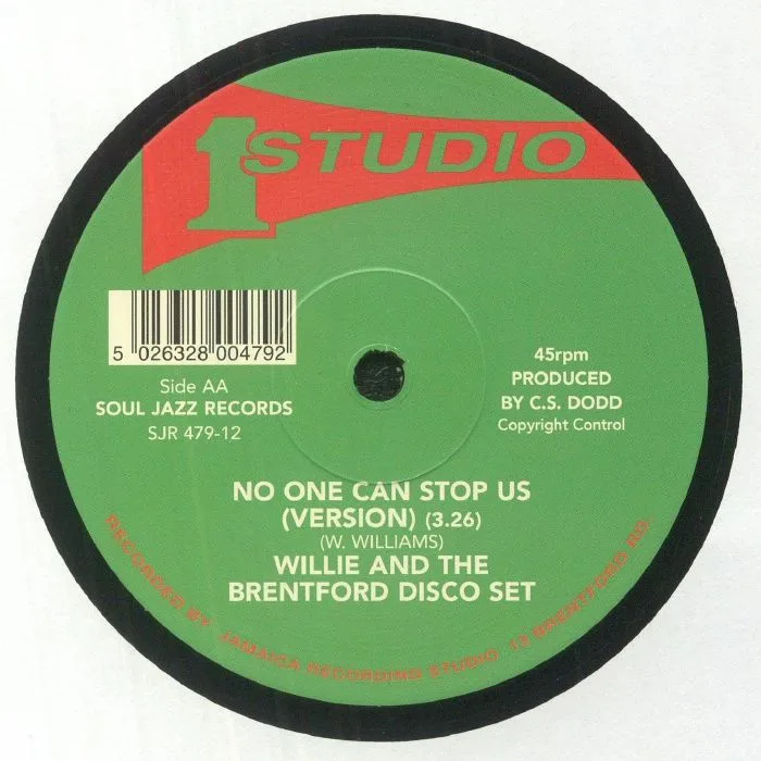 Обратная сторона обложки — Willie WILLIAMS / THE BRENTFORD DISCO SET — No One Can Stop Us