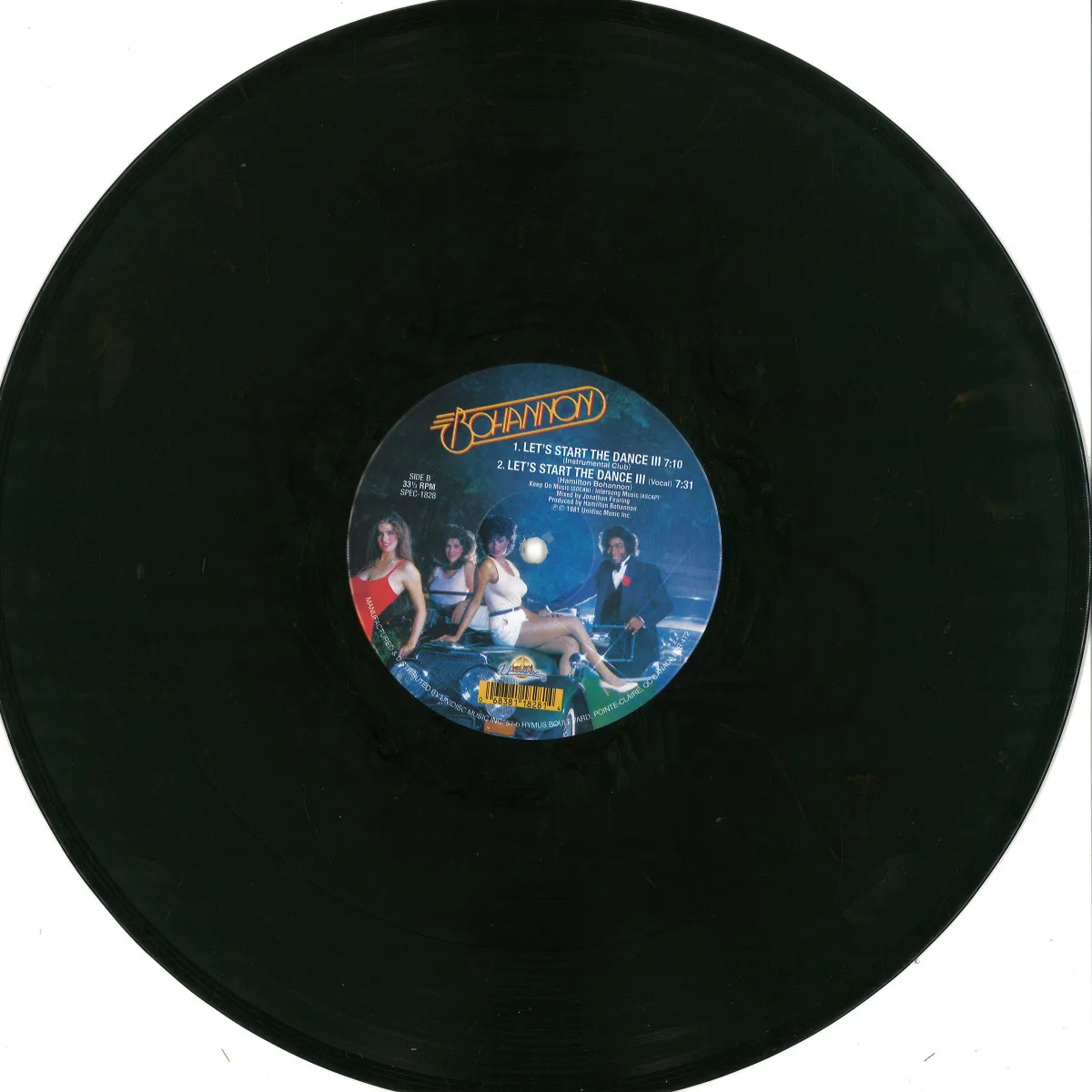 Bohannon — Let's Start The Dance Again (Dark Green Swirl Vinyl 180g)