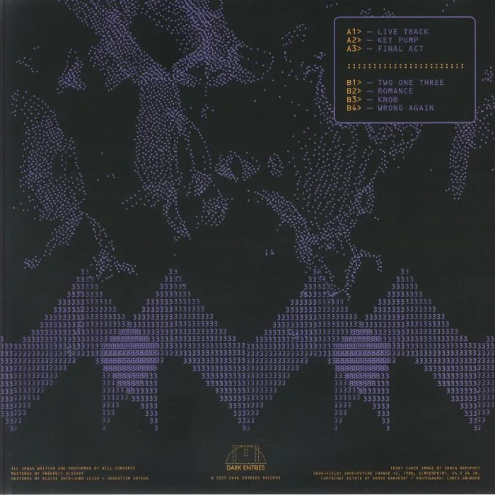 Back cover — Bill CONVERSE — Trust