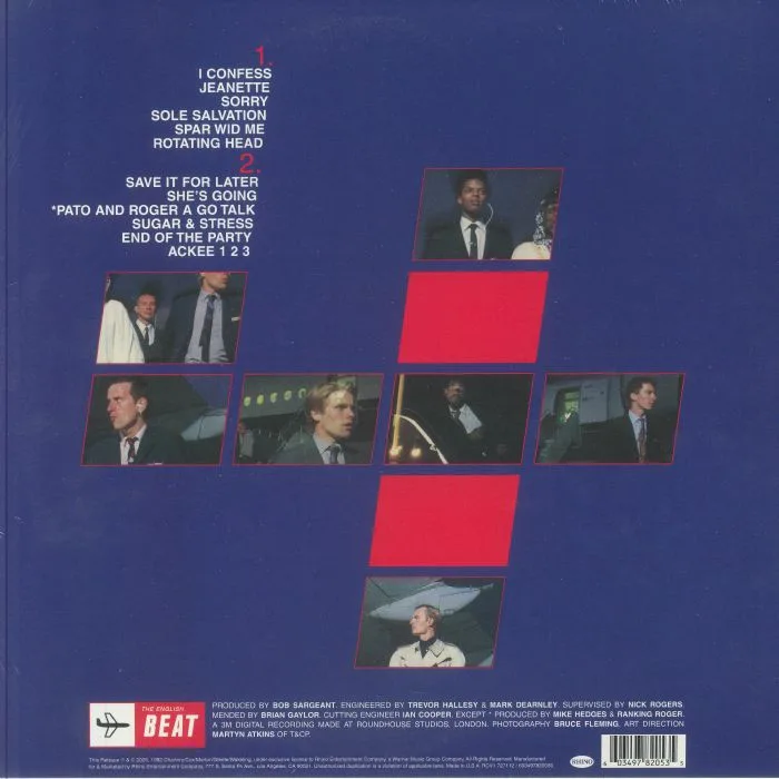 Back cover — The ENGLISH BEAT aka THE BEAT — Special Beat Service (Start Your Ear Off Right 2025)