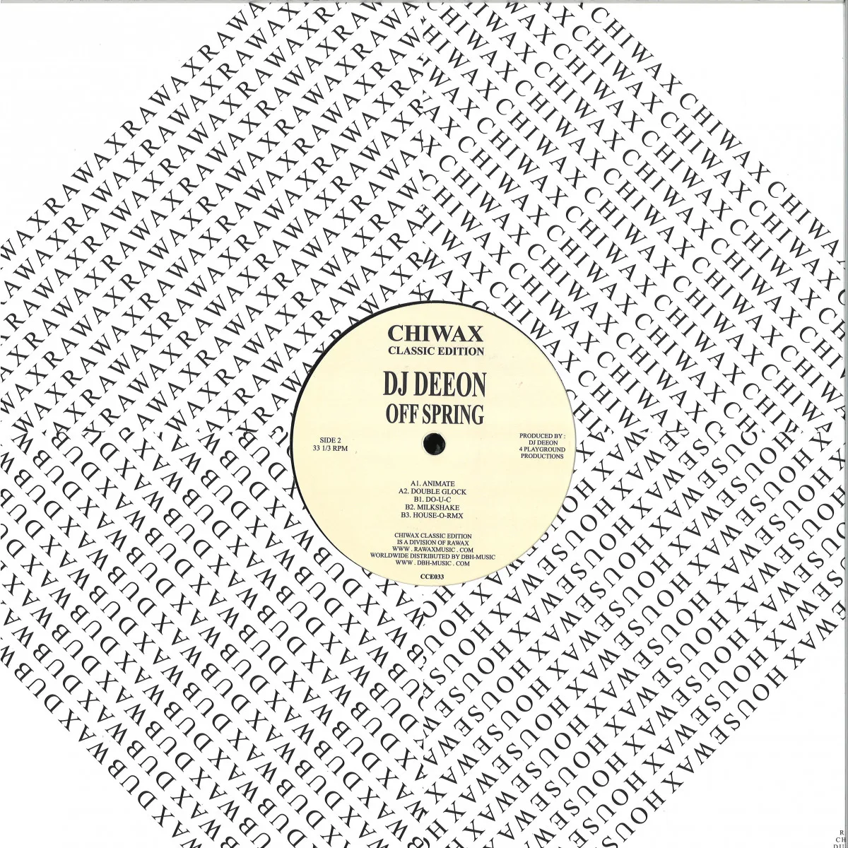 Back cover — Dj Deeon — OFF SPRING