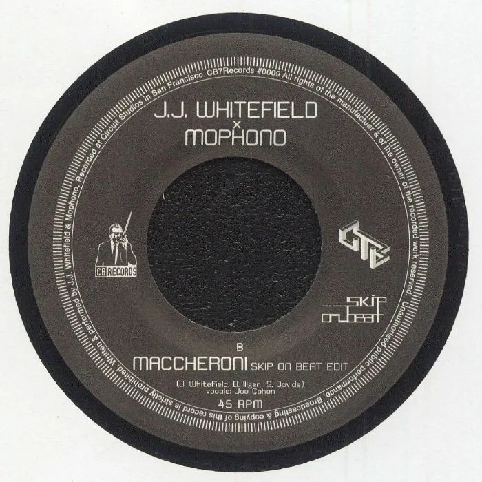 Back cover — JJ WHITEFIELD / MOPHONO — Vindaloo
