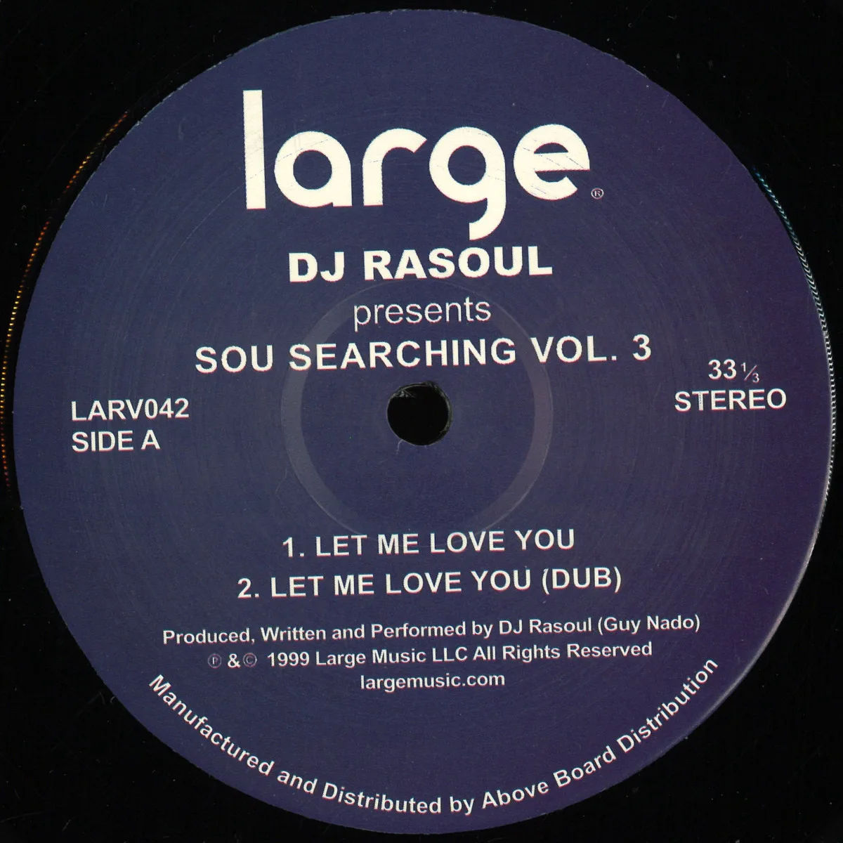 Лицевая сторона обложки — Dj Rasoul — Soul Searching Vol. 3