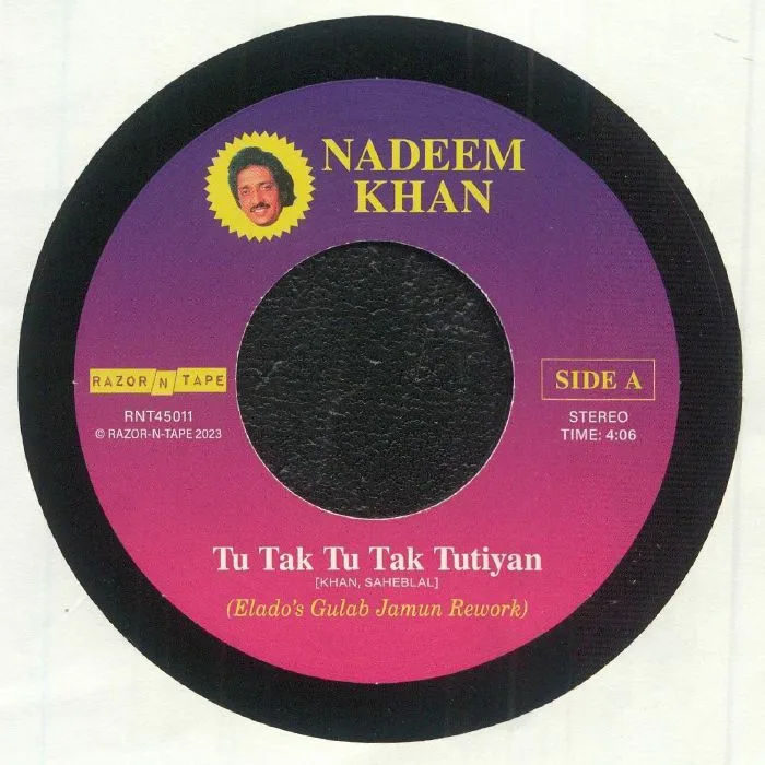 Лицевая сторона обложки — Nadeem KHAN — Tu Tak Tu Tak Tutiyan (Elado remixes)