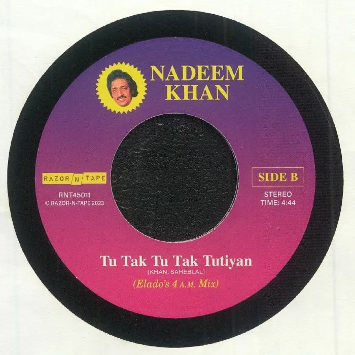 Обратная сторона обложки — Nadeem KHAN — Tu Tak Tu Tak Tutiyan (Elado remixes)