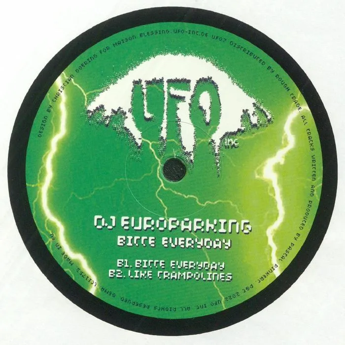 Обратная сторона обложки — DJ EUROPARKING aka DOLLKRAUT — Bitte Everyday