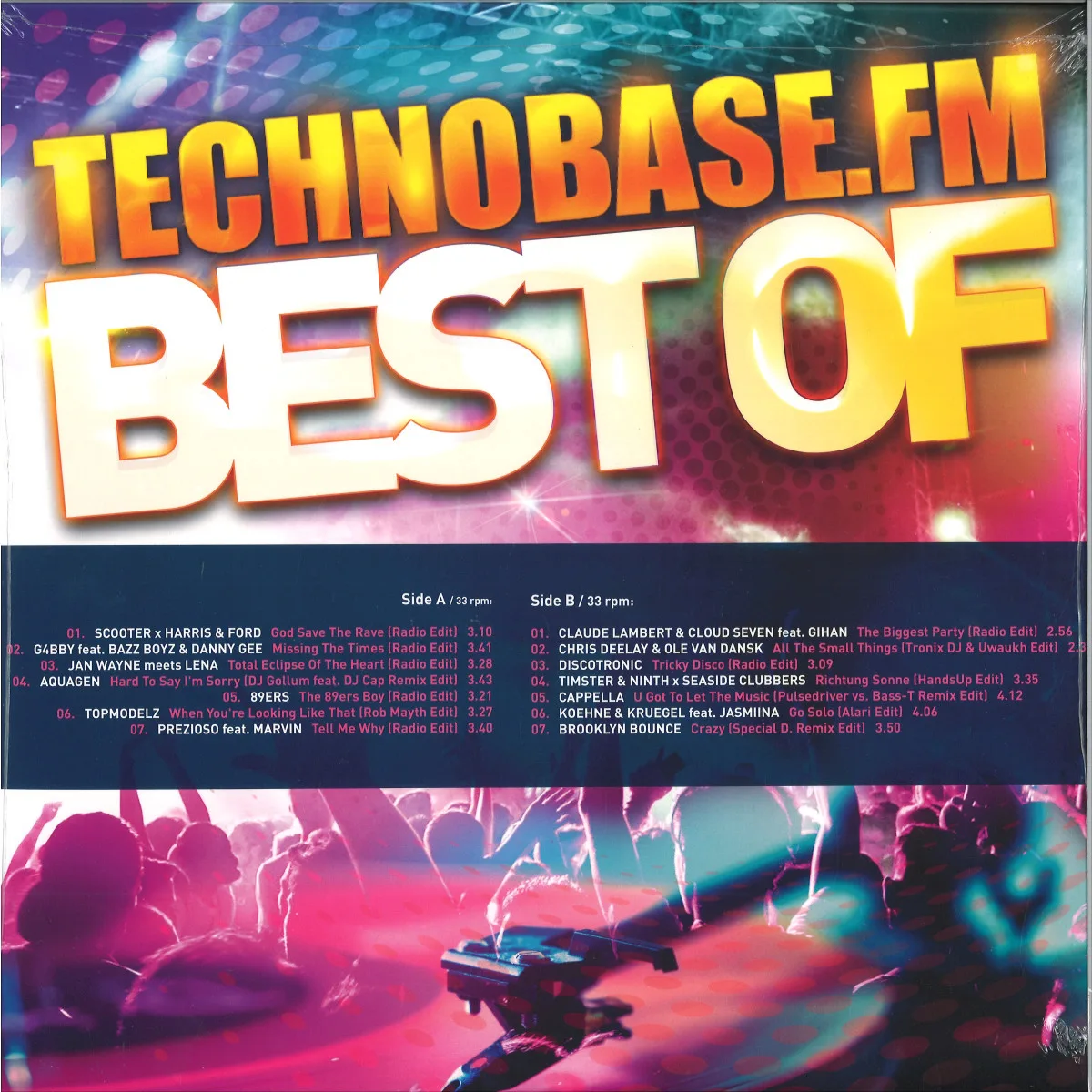Back cover — Various — TechnoBase.FM - Best Of Vol. 2